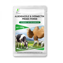 Albendazole ivermectine prémélange poudre 50g dewormer pour animal